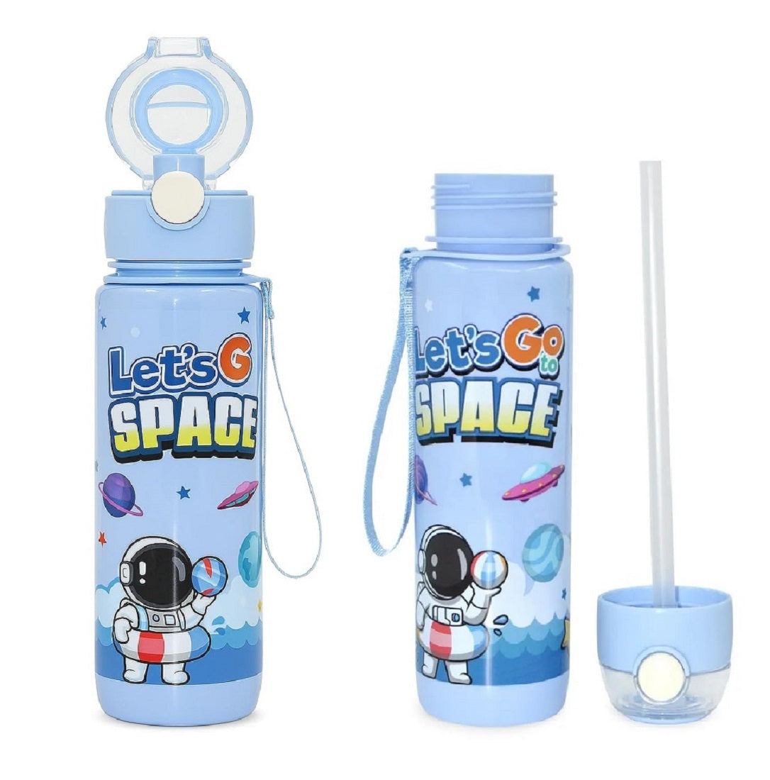 Space Theme Kids Lunch Box & Bottle Combo | Kiddospedia Leakproof Bento Set