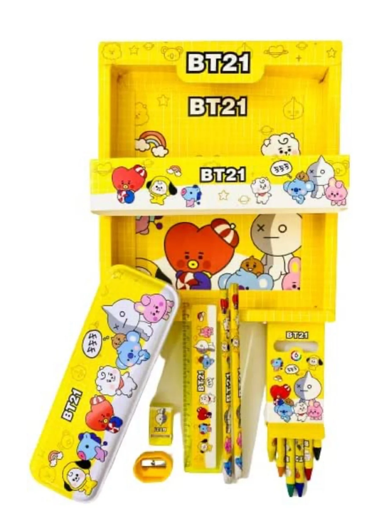 BTS Gift Set with Superhero Pencil & Astronaut Pen – Kiddospedia