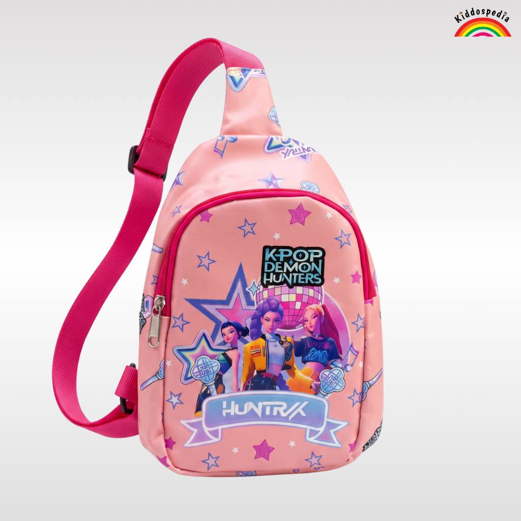 K-Pop Demon Huntrex Crossbody Chest Bag for Kids | Kiddospedia