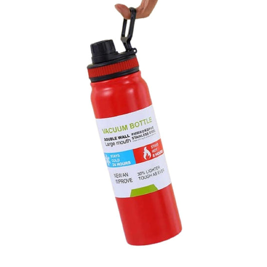 Stainless Steel Flask Double Wall Bottle (1000ml) - Kiddospedia