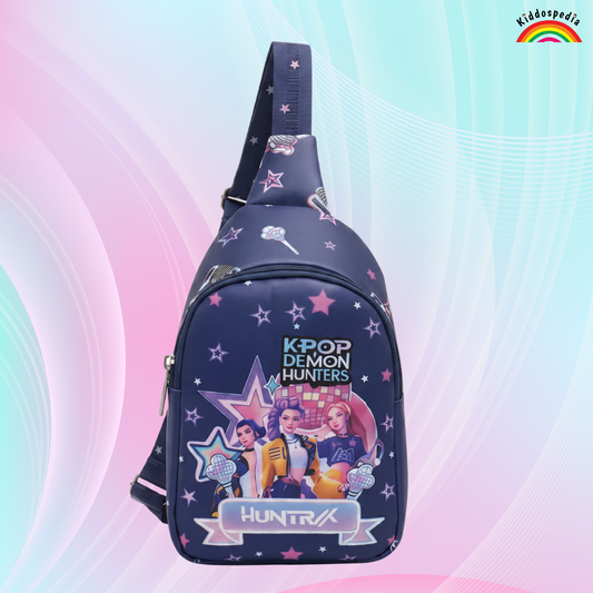 K-Pop Demon Huntrex Crossbody Chest Bag for Kids | Kiddospedia