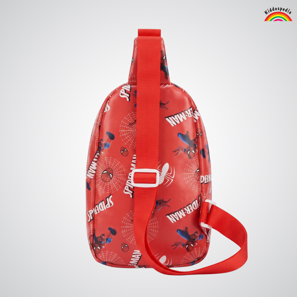 Spiderman Chest Bag for Kids | Crossbody Sling Bag | Kiddospedia