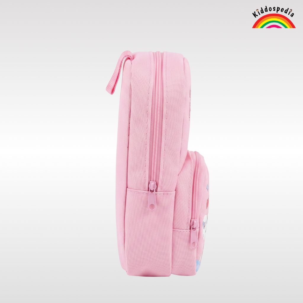 Unicorn Pencil Pouch for Kids | Cute Pencil Case with Zipper for Girls | Multi Utility School Stationery Pouch | Kiddospedia
