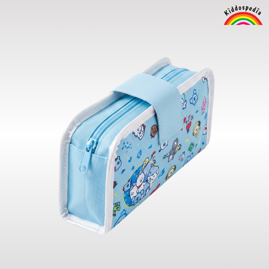 Unicorn Pencil Pouch for Kids | Cute Pencil Case with Zipper for Girls | Multi Utility School Stationery Pouch | Kiddospedia