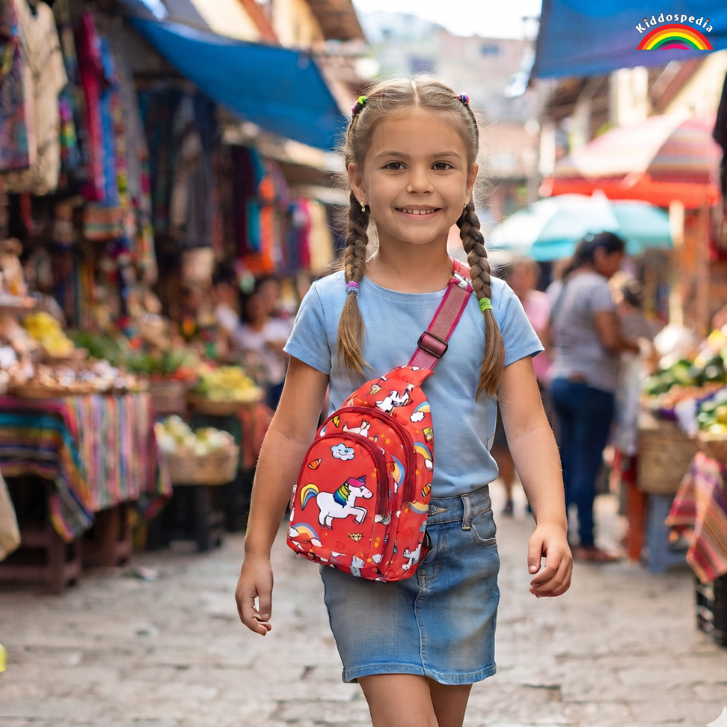 Unicorn Chest Bag for Kids | Cute Sling Bag | Kiddospedia