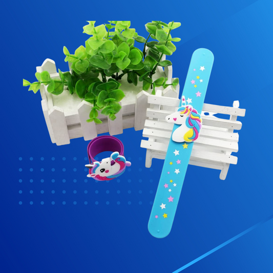 Silicone Unicorn Slap Bands (Pack of 3) – Fun Return Gift for Kids - Kiddospedia