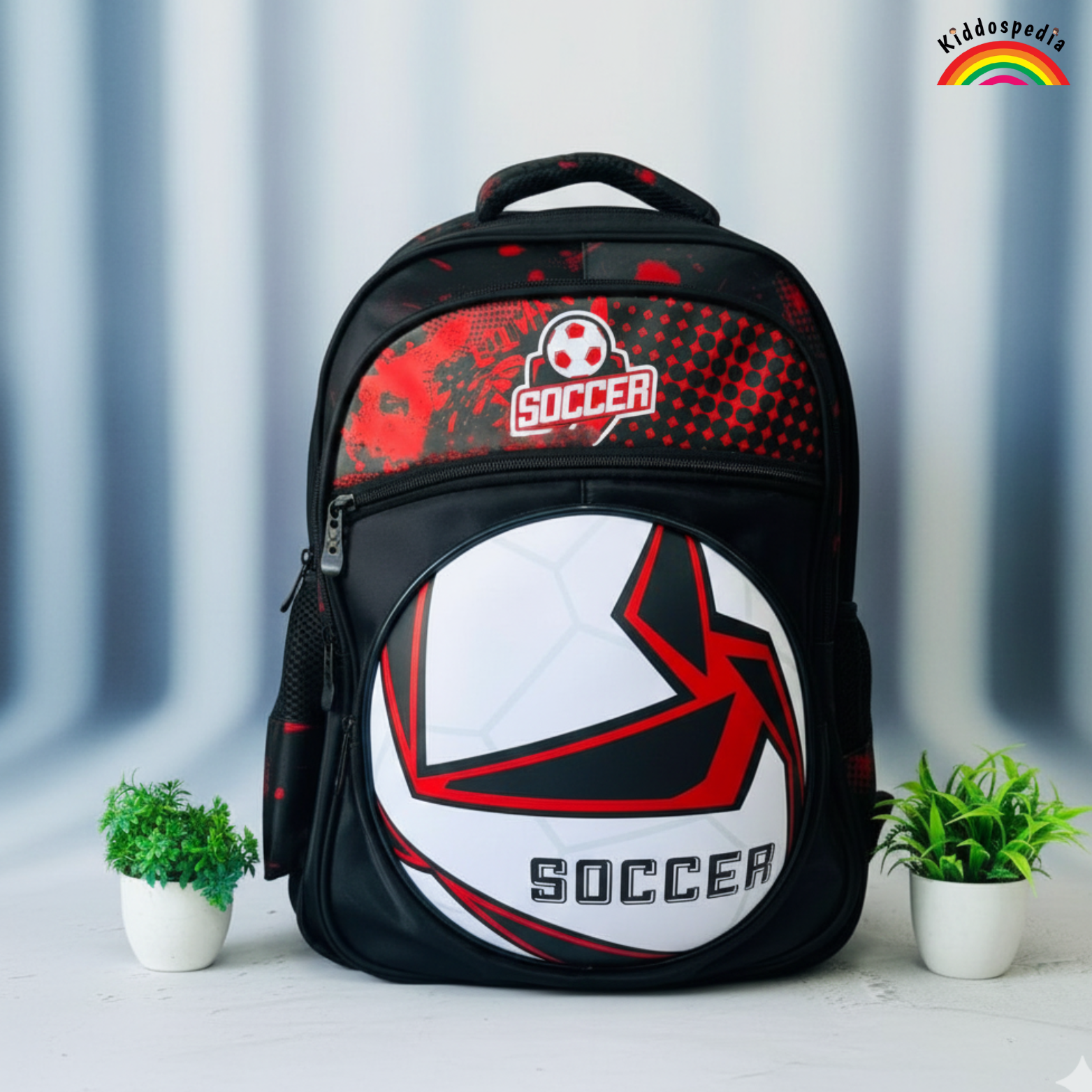 15 Inch Soccer School Bag for Kids