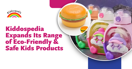 Kiddospedia Expands Its Range of Eco-Friendly & Safe Kids Products