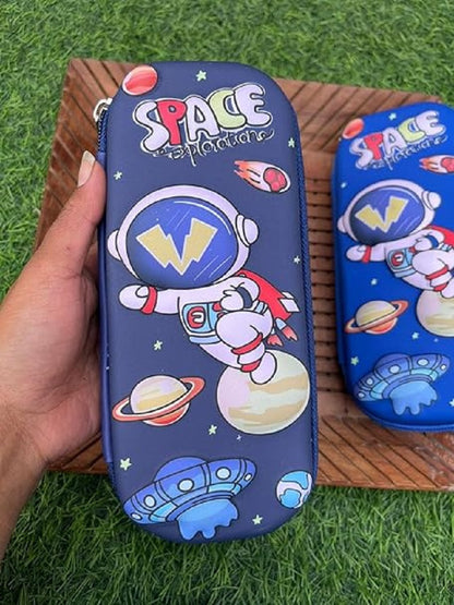 Astronaut EVA Pouch, Space Theme Hard Shell Pencil Box (Pack of 1) - Kiddospedia
