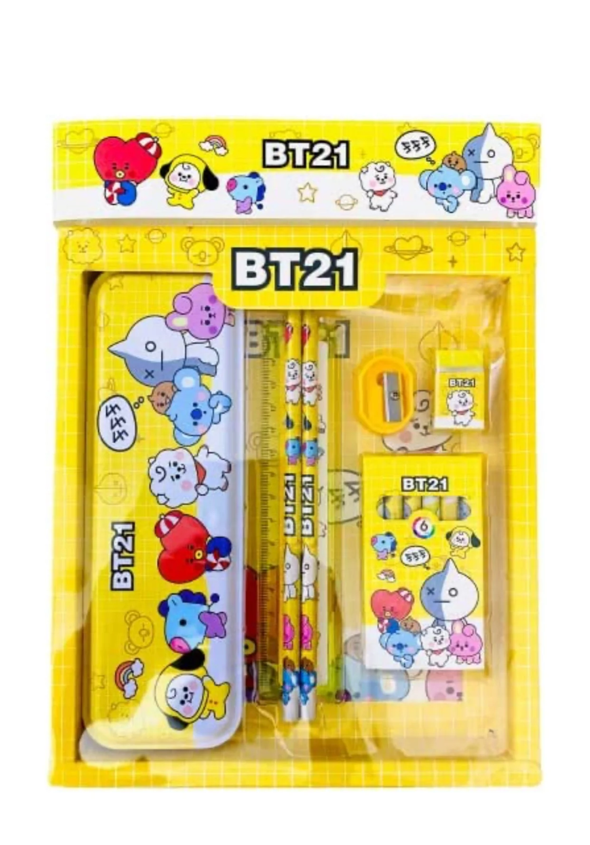 BTS Gift Set with Superhero Pencil & Astronaut Pen – Kiddospedia