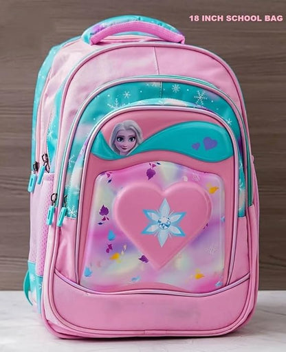 Frozen Waterproof School Bag for Girls (18 Inch) - Kiddospedia