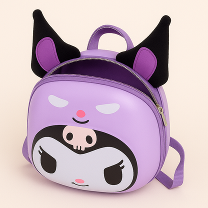 Kuromi 3D Hardshell School Bag for Girls