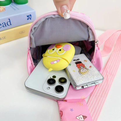 pink Comfy Kids Crossbody Sling Chest Bag