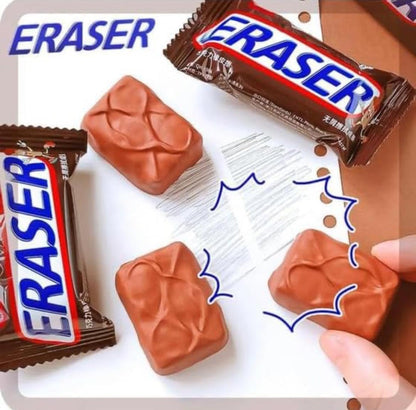 Chocolate Shaped Erasers
