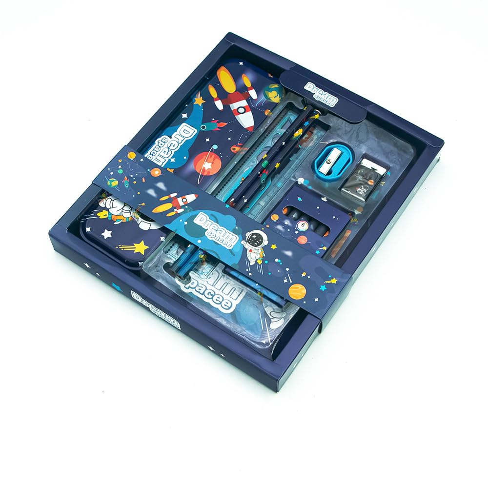 Space Theme Stationery Set/ Gift Kit  for Kids - Kiddospedia