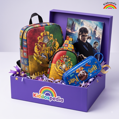 Harry Potter Combo for Kids | Harry Potter Bag, Chest Bag, Pouch & Diary | Kiddospedia