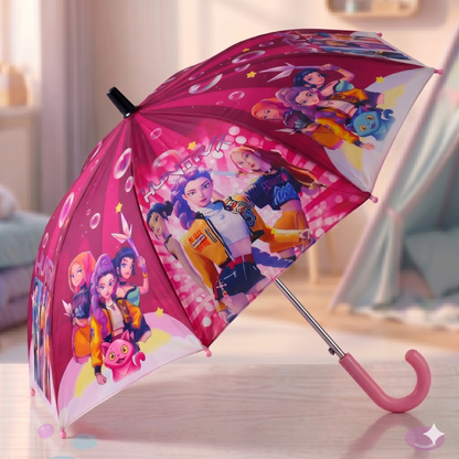 Kpop Huntrix Umbrella for Boys & Girls | Kiddospedia