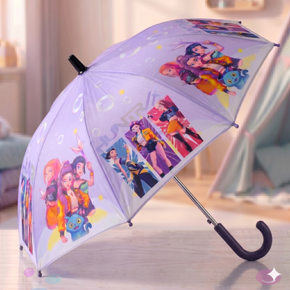 Kpop Huntrix Umbrella for Boys & Girls | Kiddospedia