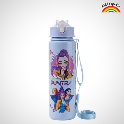K-Pop Huntrix Water Bottle for Kids Online | Kiddospedia