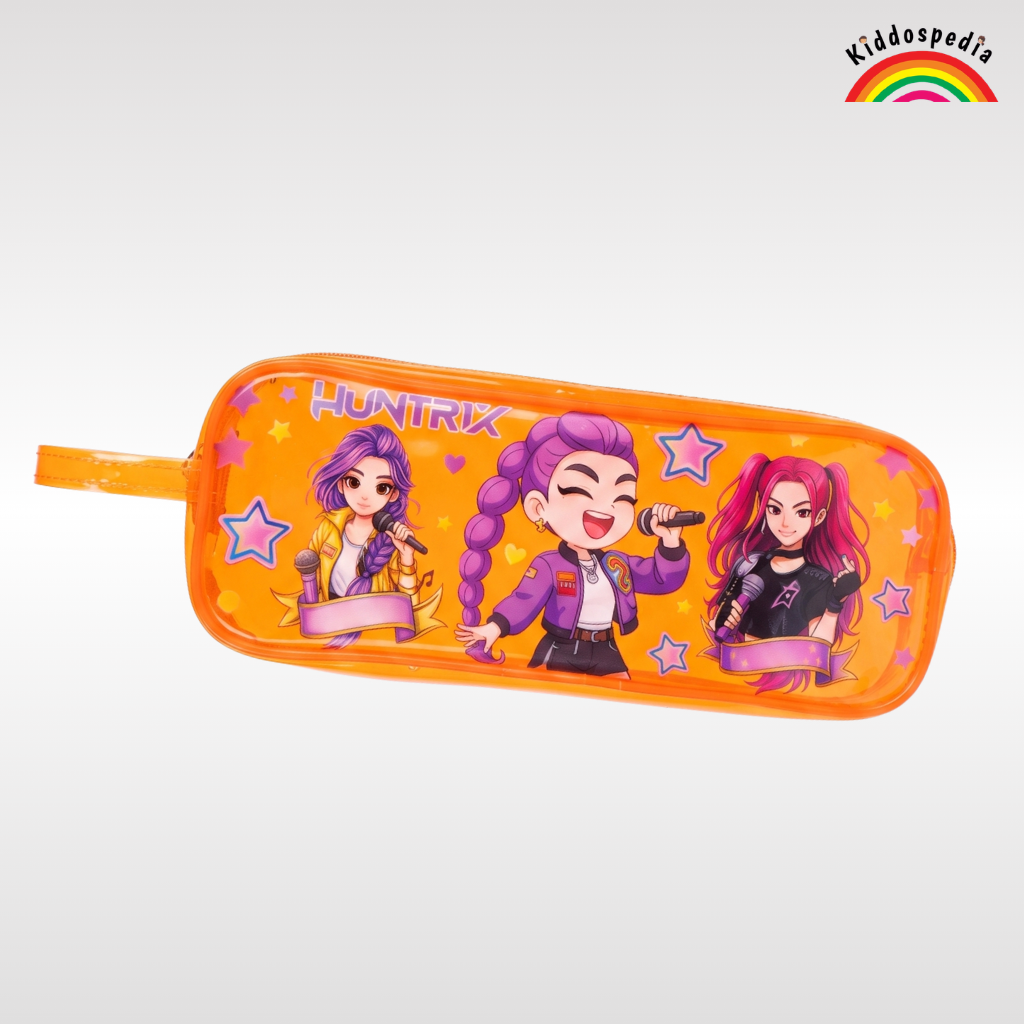 K-Pop Neon Pencil Pouch for Kids | Kiddospedia