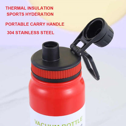 Stainless Steel Flask Double Wall Bottle (1000ml) - Kiddospedia