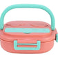 Stainless Steel Lunch Box – 3 Compartment Bento for School & Office - Kiddospedia