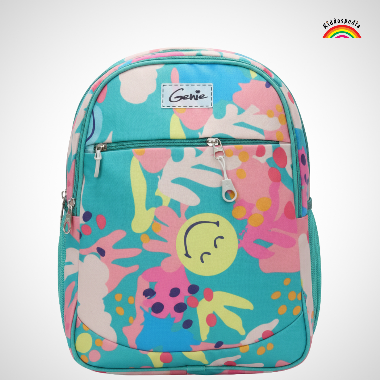 Kiddospedia Trendy Multicolored 16 Inch School Bag | Kids School Bags Online India