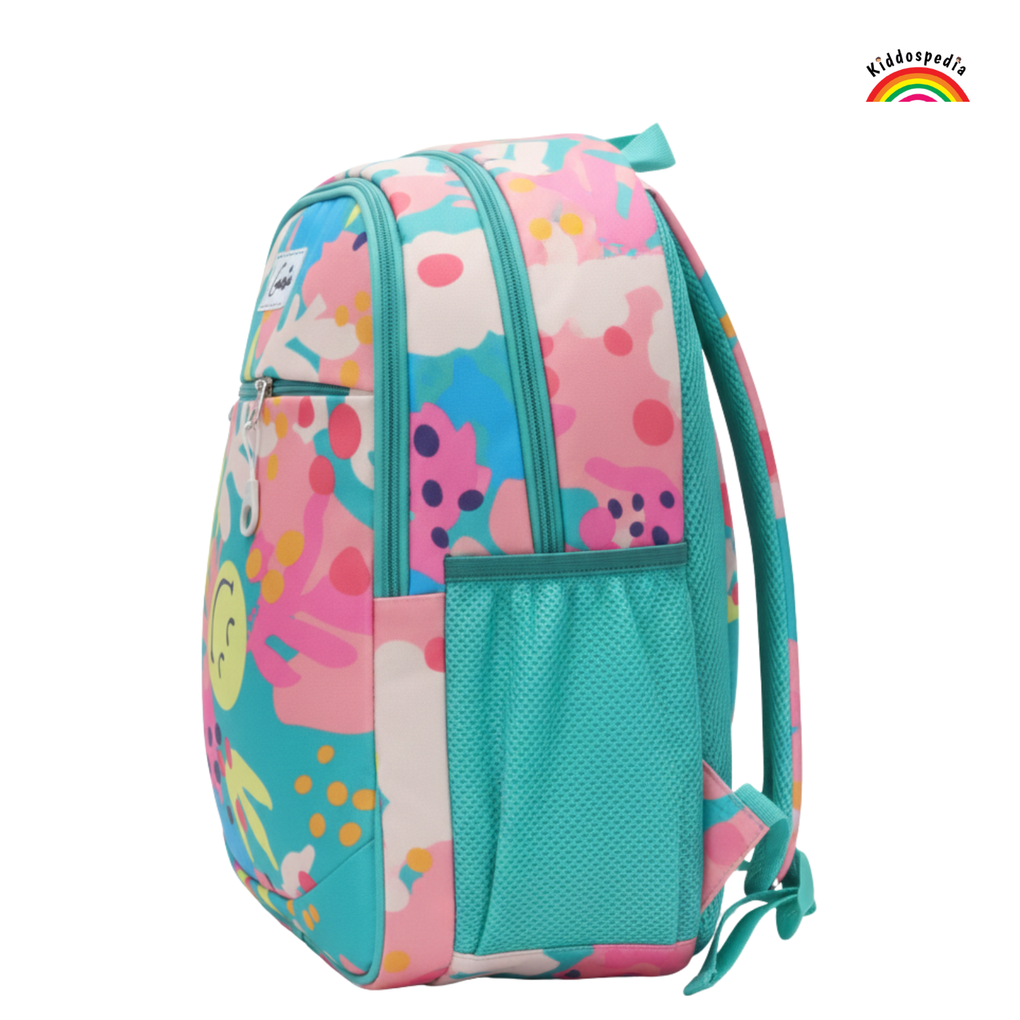 Kiddospedia Trendy Multicolored 16 Inch School Bag | Kids School Bags Online India