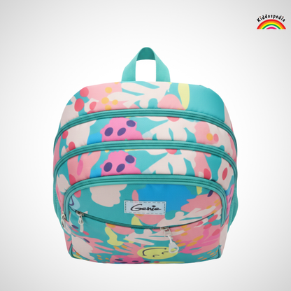 Kiddospedia Trendy Multicolored 16 Inch School Bag | Kids School Bags Online India
