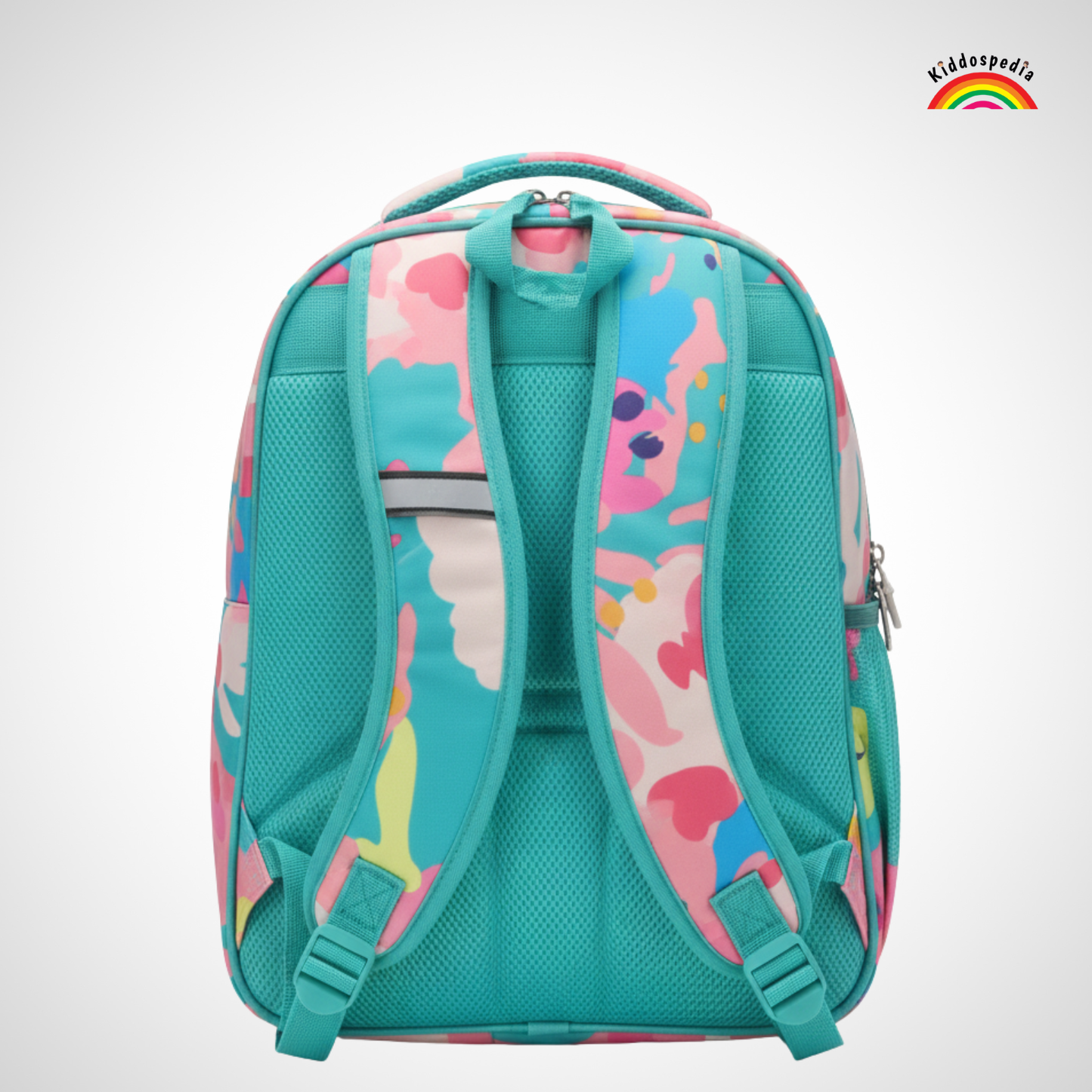 Kiddospedia Trendy Multicolored 16 Inch School Bag | Kids School Bags Online India