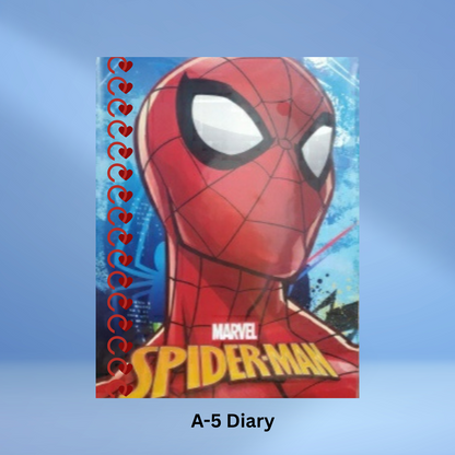 Spiderman A5 Diary for Kids – Kiddospedia