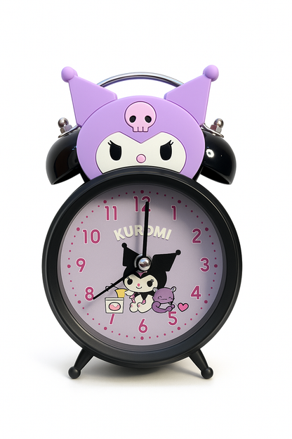 Kuromi Alarm Clock with Light | Cute Kids Bedside Clock – Kiddospedia