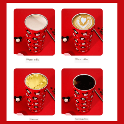 Stainless Steel Coffee Tumbler – Insulated & Leak-Proof Travel Mug(450ml) | Kiddospedia Kiddospedia