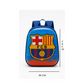 FCB Kids School Combo | Hard-shell Bag | Avenger Stationery| Bottle | Duck Lunch Box - Kiddospedia