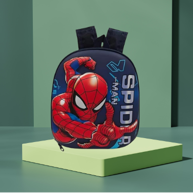 Spiderman Hard shell 3D Preschool/ School Bag for Kids - Kiddospedia