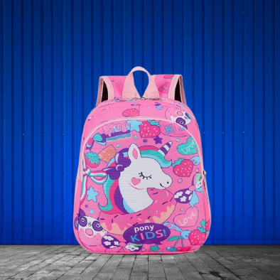 Unicorn Lightweight  School Bag for Girls (14 Inch) - Kiddospedia