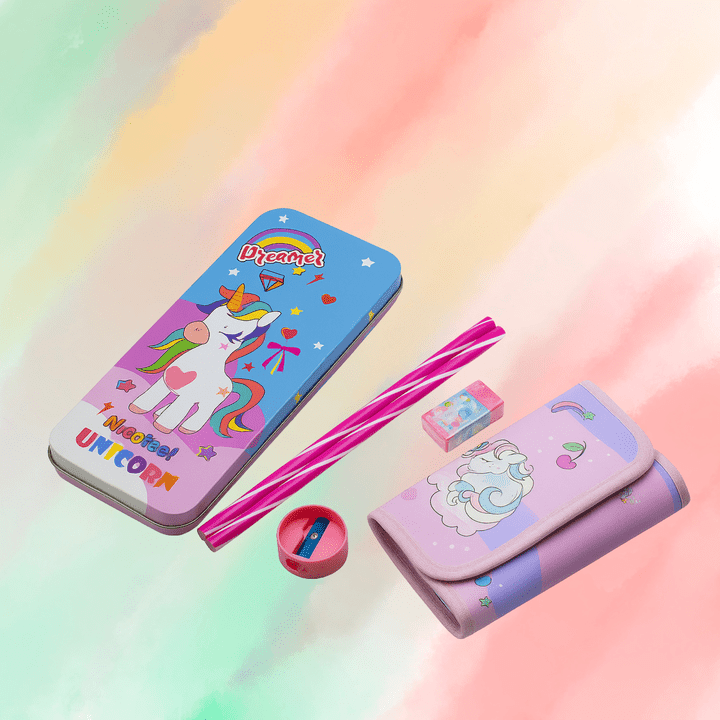 Unicorn Stationery Gift Set for Kids