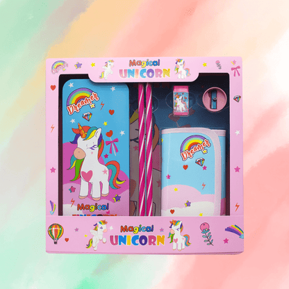 Unicorn Stationery Gift Set for Kids Kiddospedia