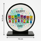 Teacher's Day Gift – Wooden Decorative Table Top (Round Shape) Kiddospedia