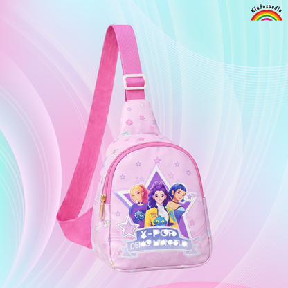 K-Pop Demon Huntrex Crossbody Chest Bag for Kids | Kiddospedia