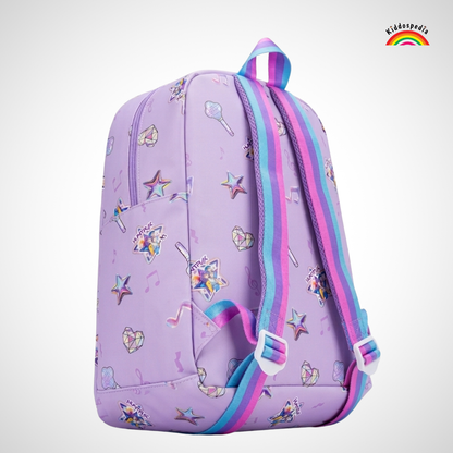 Kiddospedia K-Pop Demon Huntrex Kids School Bag | Lightweight Preschool Backpack | Age 3–6 | 12 Inch Travel & Outing Bag | Single Compartment K-Pop Bag