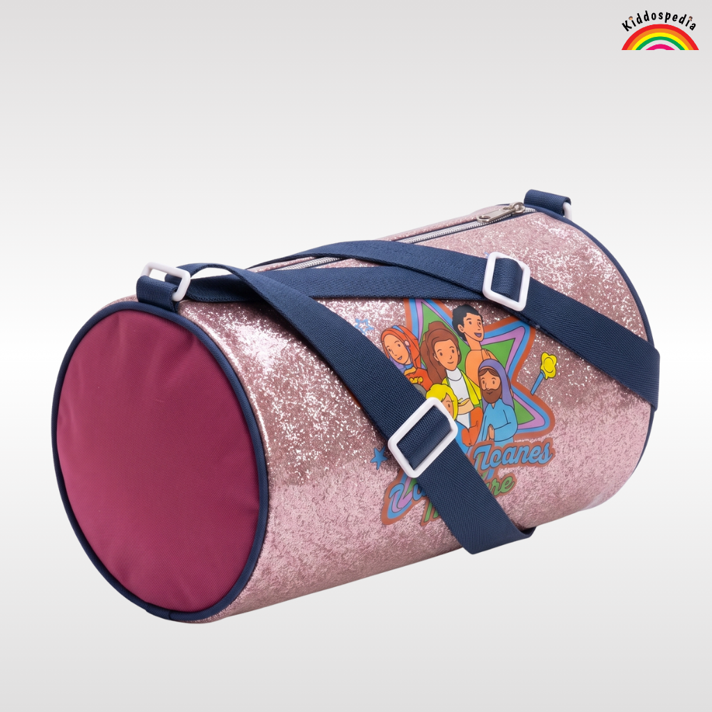 K Pop Demon Huntrix Duffle Bag for Kids | Shimmer Travel & Gym Bag | Kiddospedia