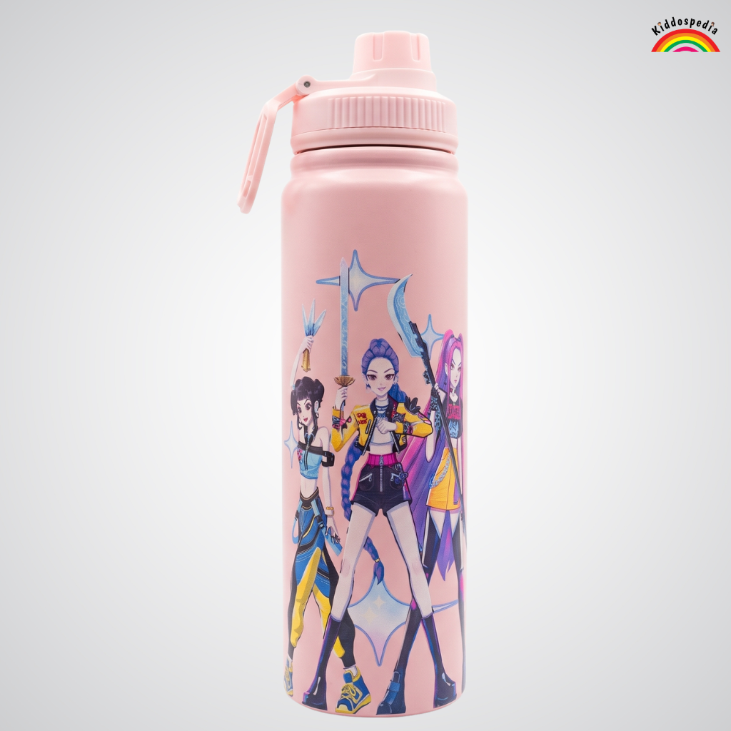 K-Pop Steel Water Bottle | School Bottle | Kiddospedia
