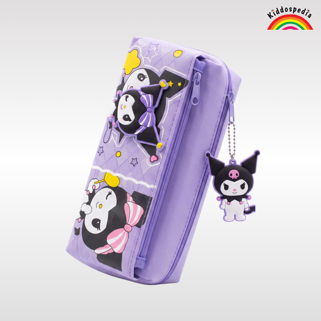 Kuromi Pencil Pouch for Kids | Cute Pencil Case | Kiddospedia