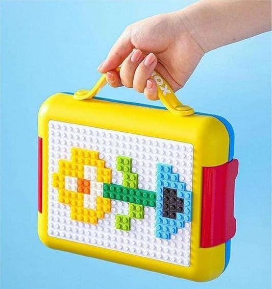 LEGO LUNCH for kids ,Leak-Proof Lunchbox ,BPA free 4 Compartments Lunch Box - Kiddospedia