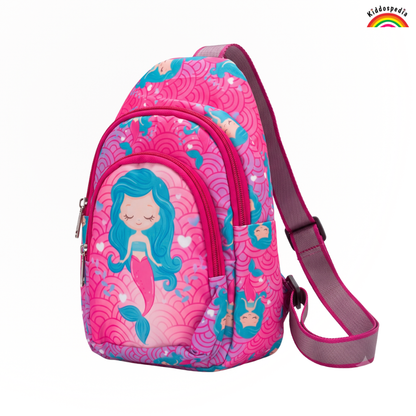 Mermaid Chest Bag for Kids | Cute Sling Bag | Kiddospedia