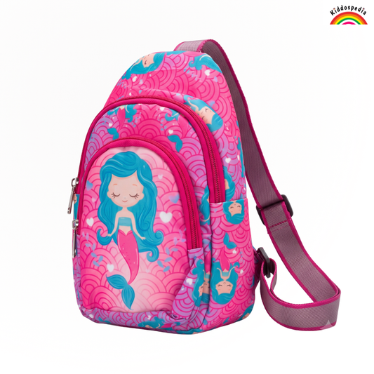 Mermaid Chest Bag for Kids | Cute Sling Bag | Kiddospedia