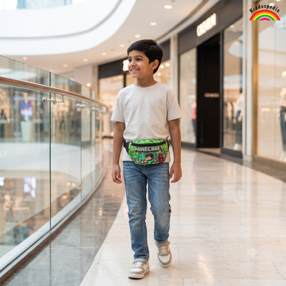 Minecraft Waist Bag for Kids | Belt Bag & Fanny Pack | Kiddospedia