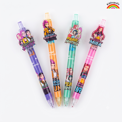 K Pop Demon Huntrix Gift Combo | Backpack, Bottle ,Diary & Stationery Set | Kiddospedia