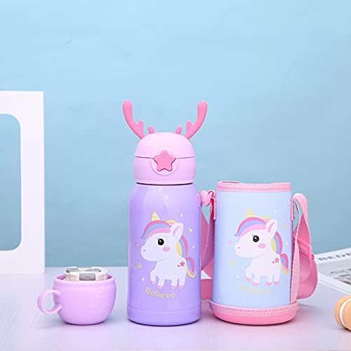 Unicorn Bunny Water Bottle for Kids – Leak-Proof & Easy Clean - Kiddospedia